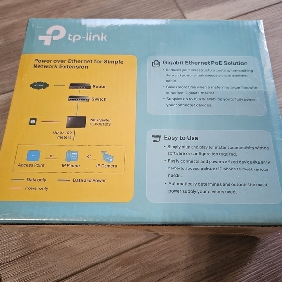 GIGABIT PoE Injector TP-LINK 802.3af - Picture 6 of 8